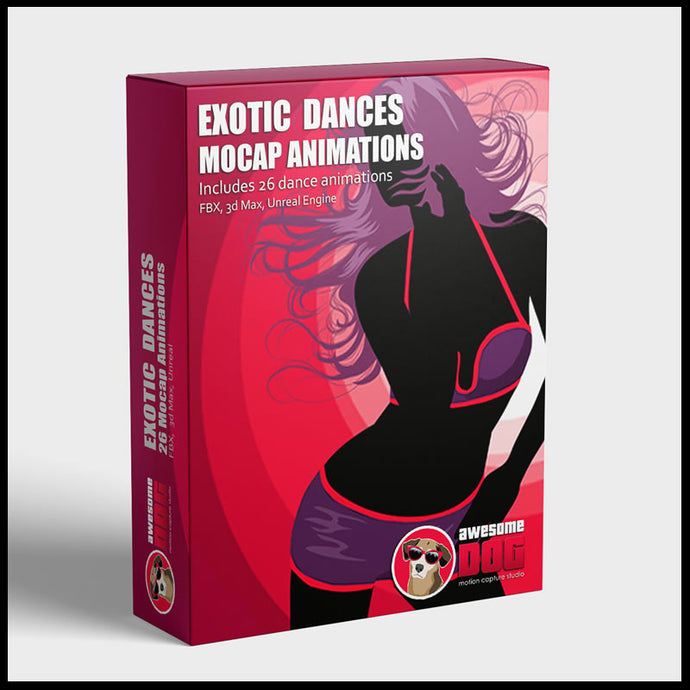 26 Exotic MoCap Dances