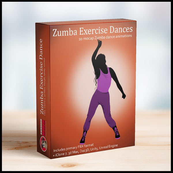 NEW Zumba Exercise MoCap Dances