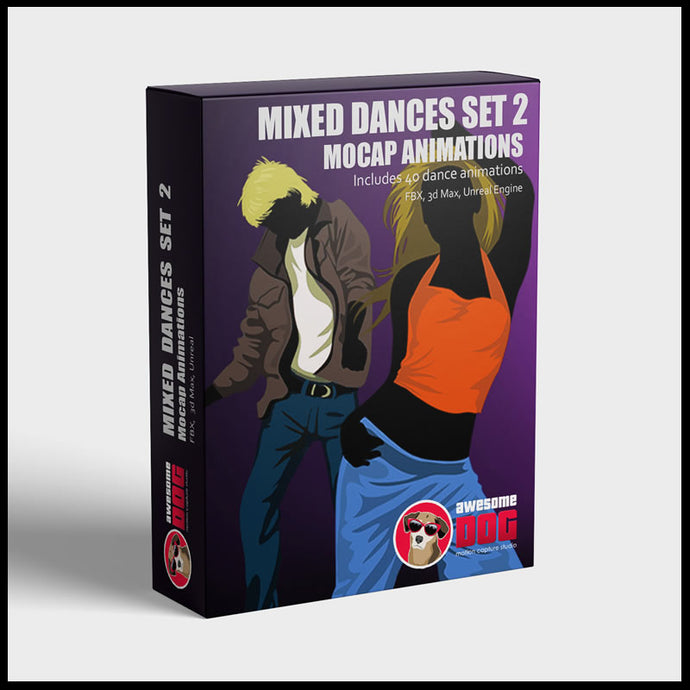 40 Mixed Mocap Dances 2